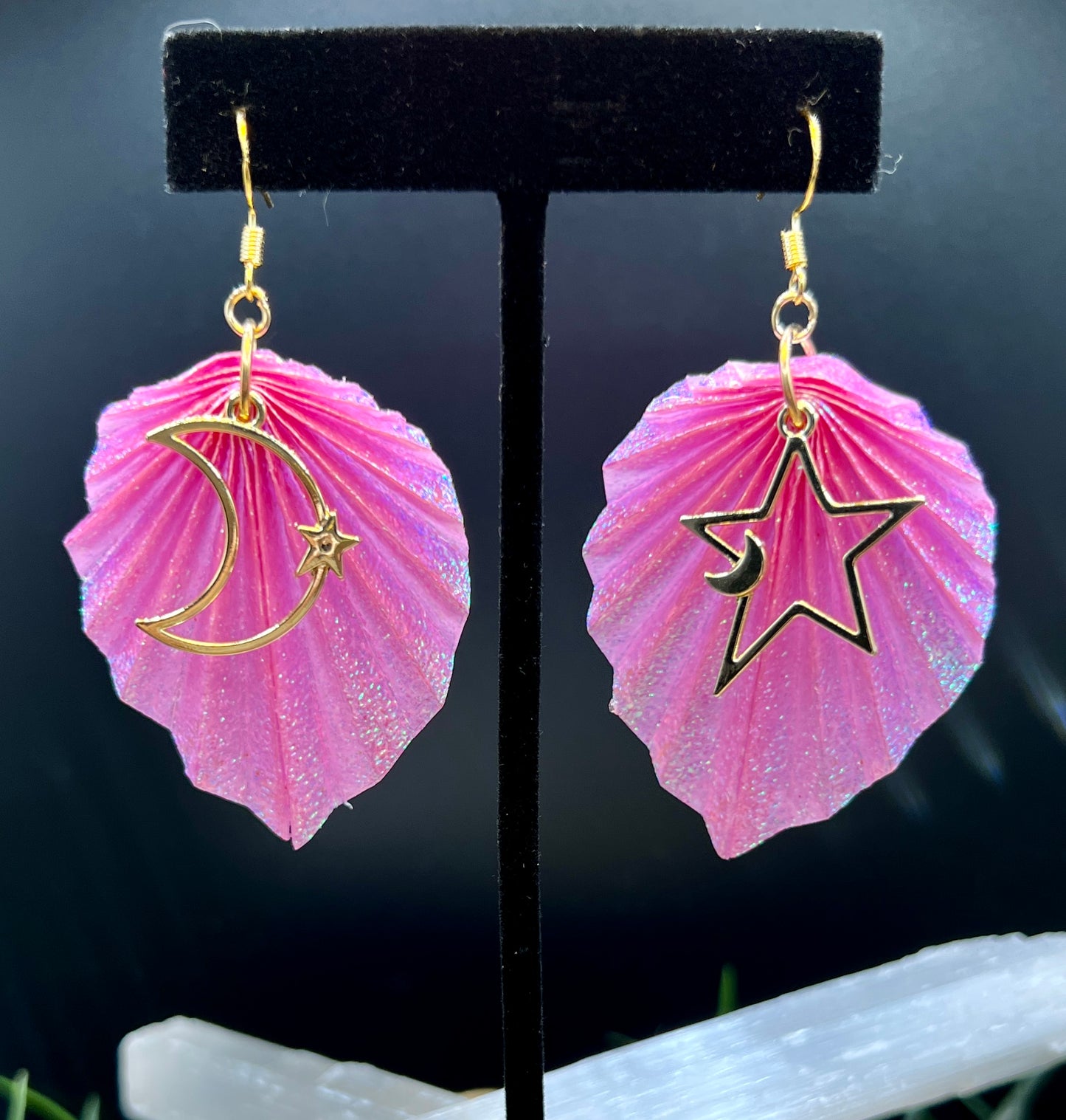 Sensu Pink Iridescent Sun and Moon