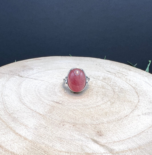 Strawberry Quartz Gemstone Ring