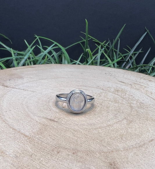 Moon Stone Gemstone Ring (Small)