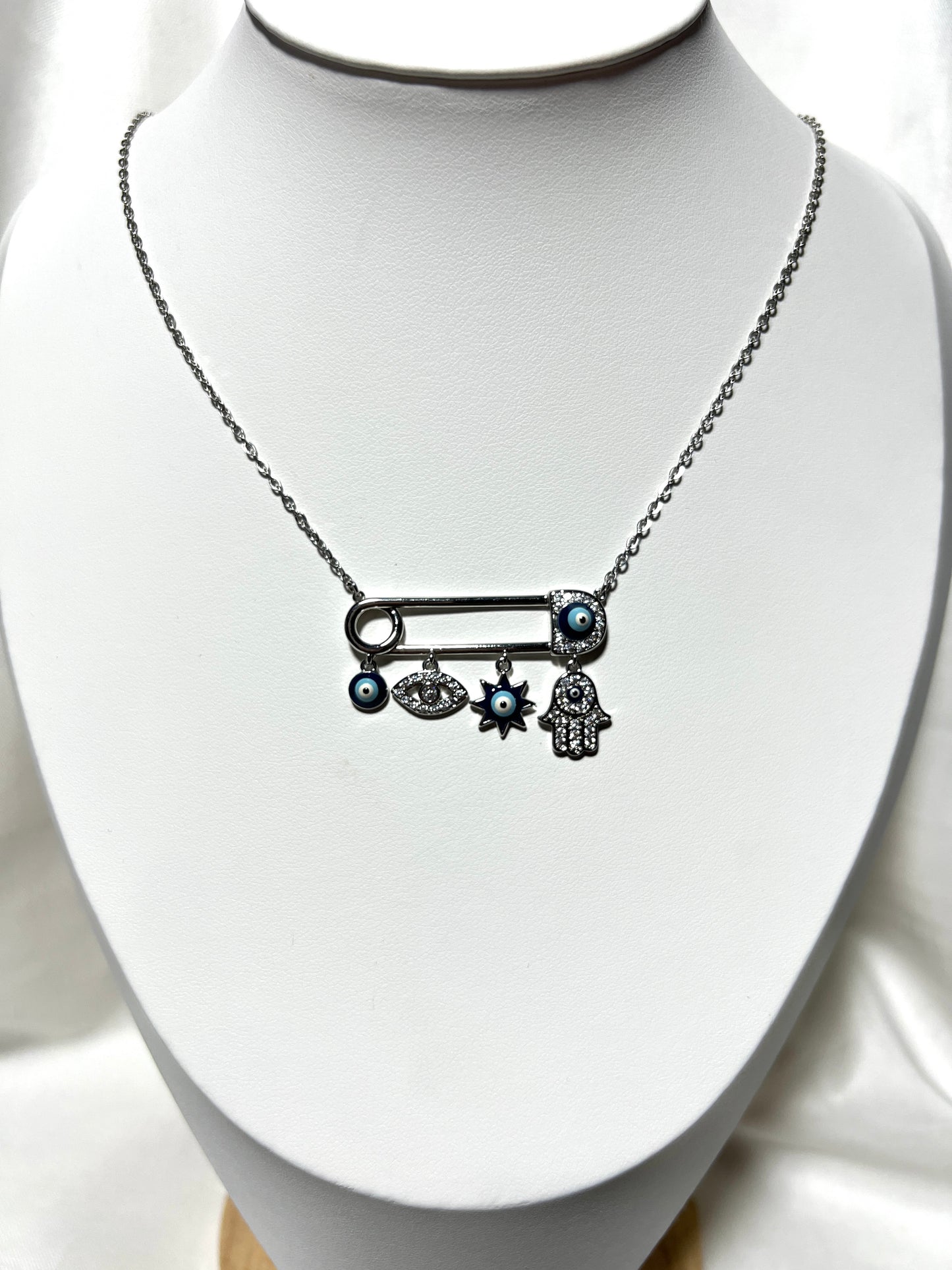Evil Eyes in Silver
